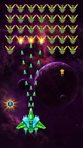 Gameplay screenshot 1 from Galaxy Attack: Shooting Game - Arcade game