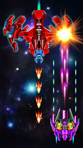 Gameplay screenshot 4 from Galaxy Attack: Shooting Game - Arcade game